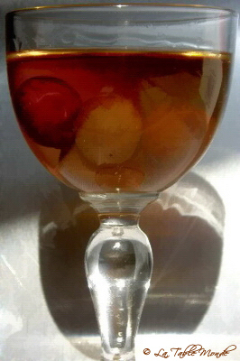 Rhum arrangé aux raisins