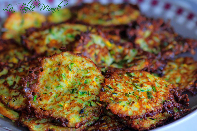 galettes courgettes 