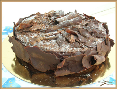 Le gâteau aux 500g de chocolat, par Leïla