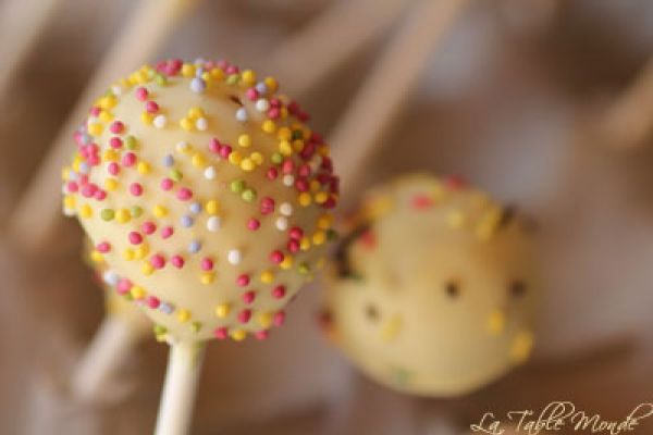 Cake Pops de Proust : Goûter d'anniversaire # 1