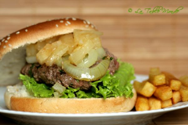 Hamburger Hawaïen pour Anaïck...