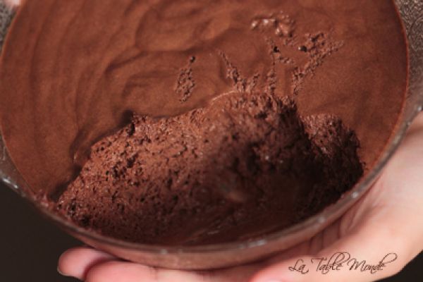 Mousse au chocolat noir