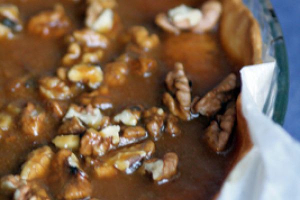 Tarte aux noix et caramel : Recette d'automne