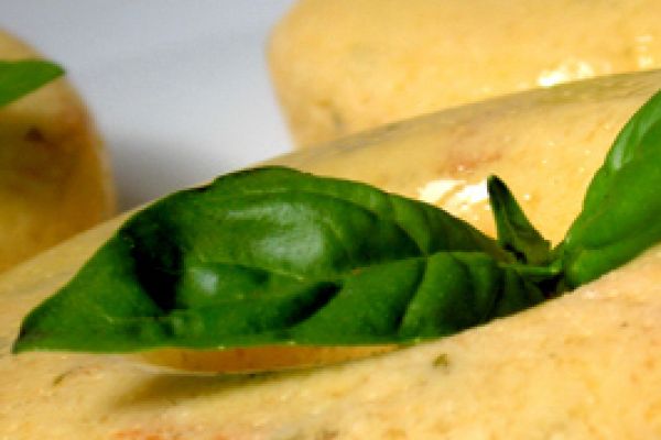 Bavarois tomate basilic