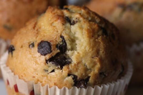 Muffins aux pépites de chocolat