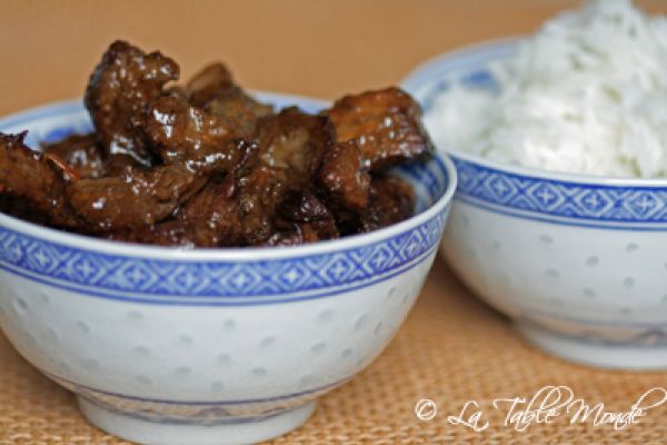 Boeuf sauté au gingembre de Ken Hom