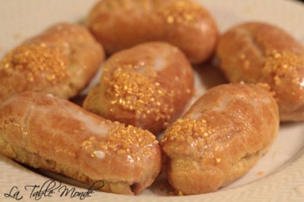 Mini éclairs à la banane