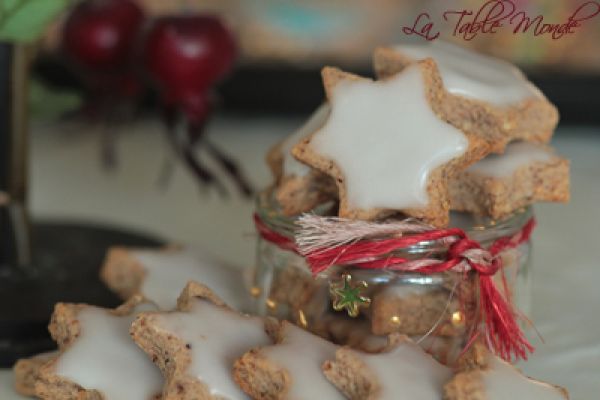 Etoiles glacées de Noël : Bredele