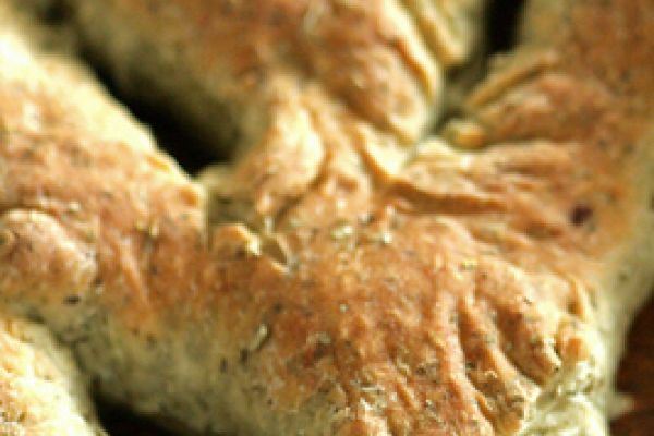Fougasses à l'ail et aux herbes de Provence