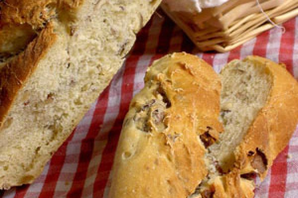 Miche épeautre et noisettes