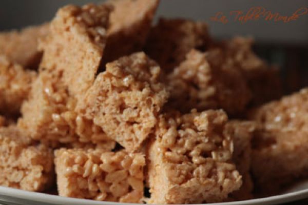 Carrés aux Rice Krispies® d'Athalie