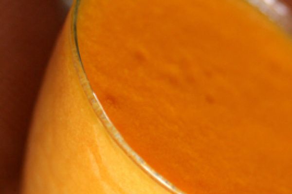 Bavarois melon-carotte