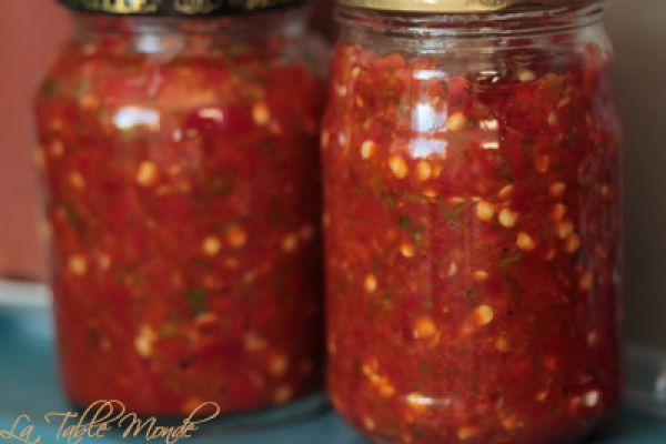 Pâte de piments comme à La Réunion