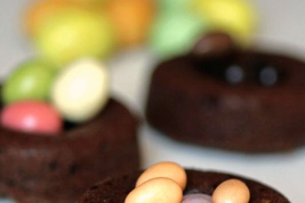 Nids chocolat et banane