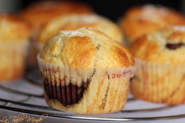 Muffins à la noix de coco et au Nutella®