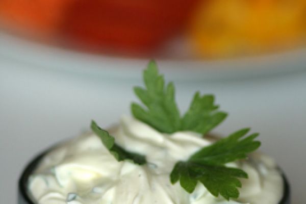 Sauce crudités au Carré Frais