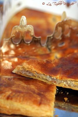Galette des rois aux amandes et noisettes