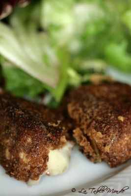 Munster pané au chocolat