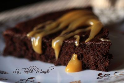 Gâteau au chocolat gourmand