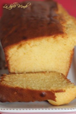 Cake au chocolat blanc