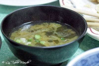 Soupe de miso - misoshiru
