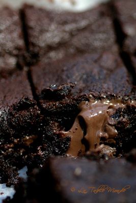 Petits pavés fondants au Nutella et au chocolat