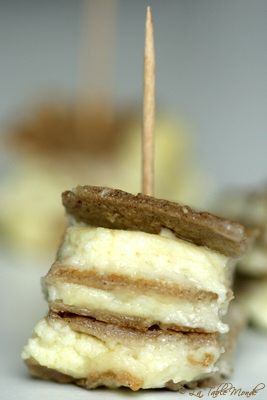 Bouchées aux galettes de sarrasin