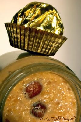 Yaourt aux Ferrero rocher