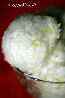 Sorbet citron