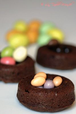 Nids chocolat et banane