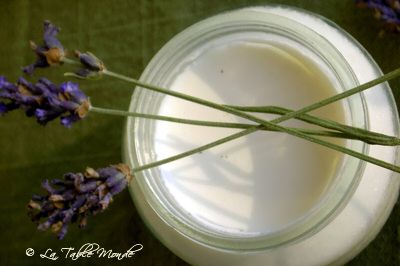 Yaourt à la lavande