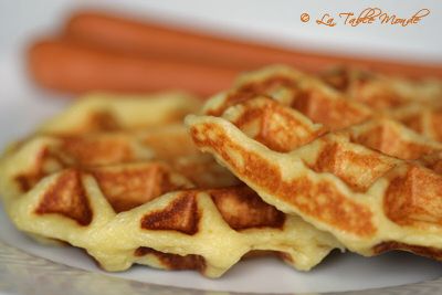 Les gaufres aux pommes de terre
