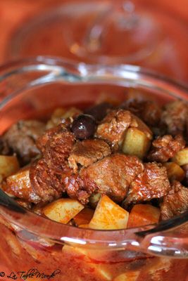 Veau en cocotte à la portugaise