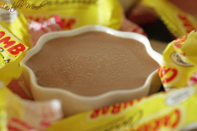 Panna cotta aux Carambars ®