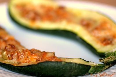 Courgettes farcies