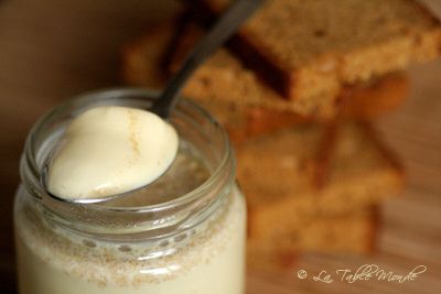 Yaourt au pain d'épices maison